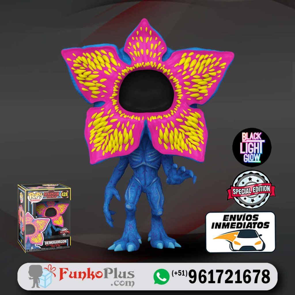 Funko Pop Stranger Things Demogorgon Black Light Glow