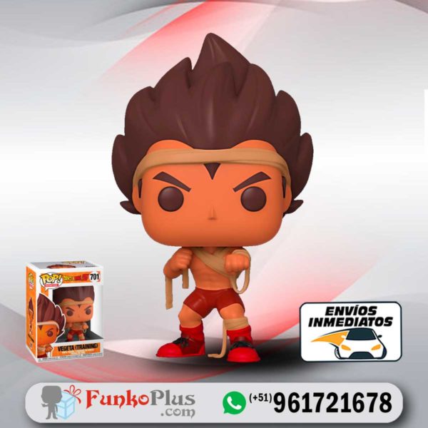 Funko Pop Dragon Ball Vegeta Entrenando