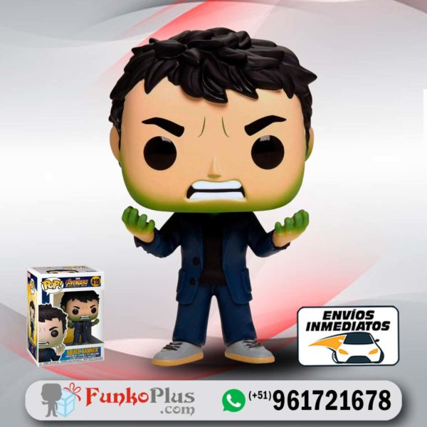 Funko Pop Marvel Avengers Hulk Bruce Banner