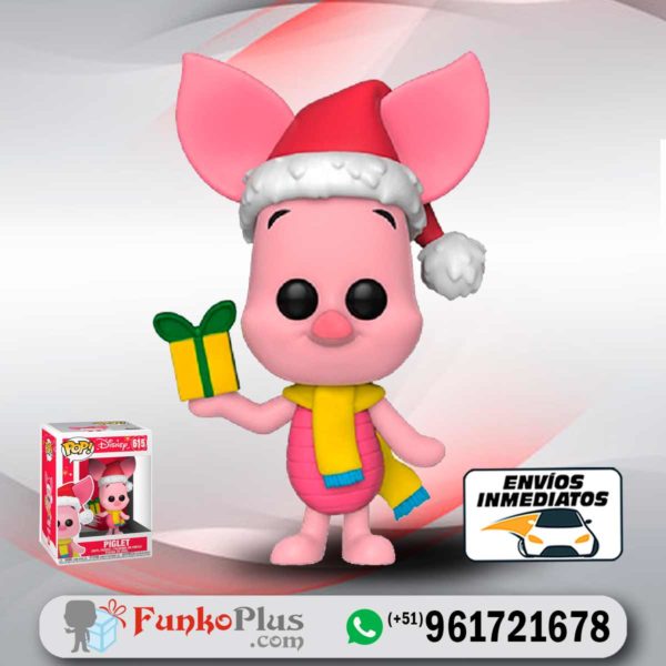 Funko Pop Disney Winnie Pooh Piglet Navidad