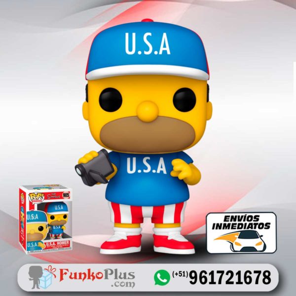 Funko Pop Los Simpson Homero USA