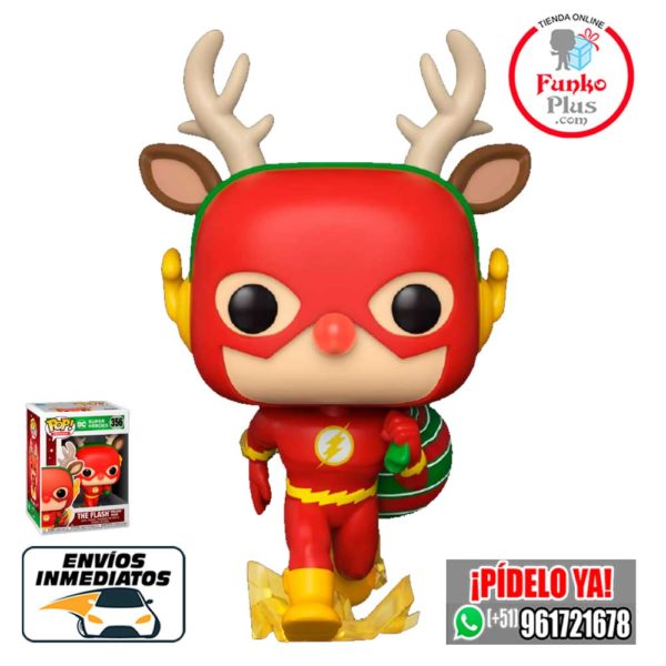 Funko Pop DC Flash Navidad