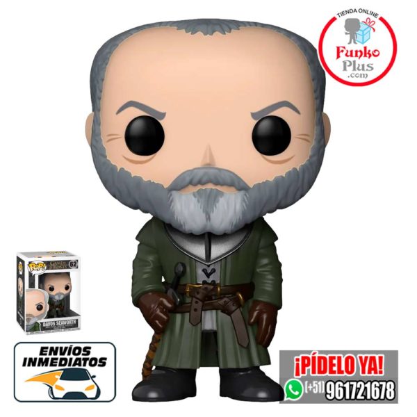 Funko Pop Juego de tronos Davos Seaworth