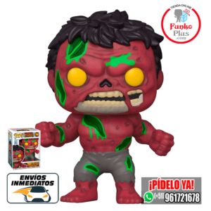 Funko Pop Marvel Zombies Hulk Rojo