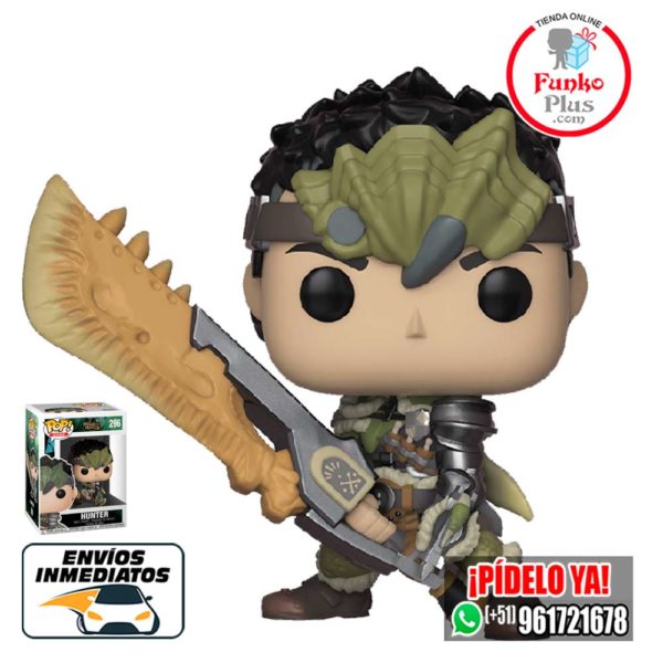 Funko Pop Monster Hunter Cazador