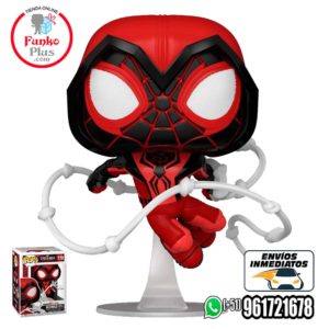 Funko Pop Marvel Spiderman Miles Morales Encapuchado