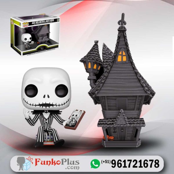 Funko Pop Disney El extraño mundo de Jack Jack Skellington con casa