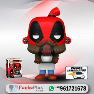 Funko Pop Marvel Deadpool Barista Experto en Café