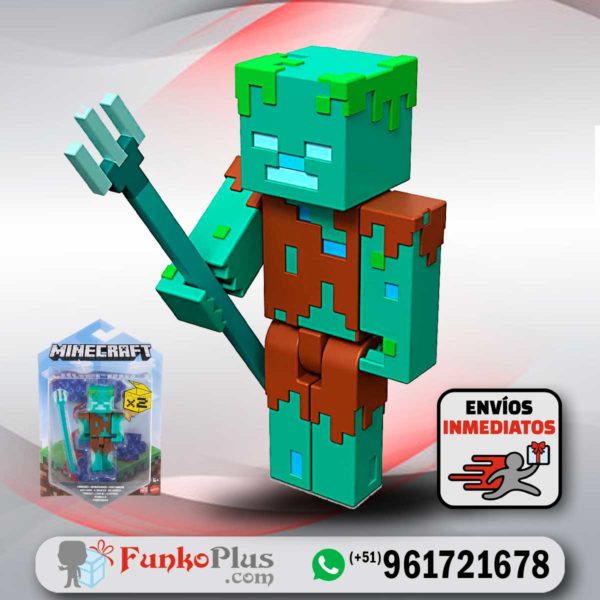 Juguete Minecraft Ahogado