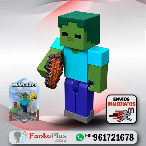 Juguete Minecraft Zombie