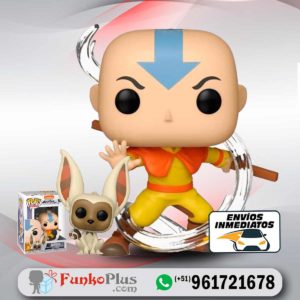 Funko Pop Avatar Aang y momo