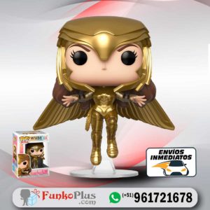 Funko Pop DC Comics Mujer Maravilla Armadura Volando