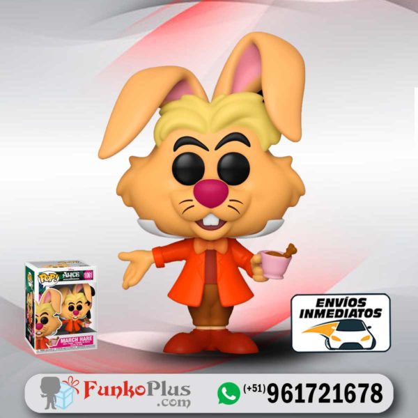 Funko Pop Disney Alicia en el pais de las Maravillas Liebre de marzo