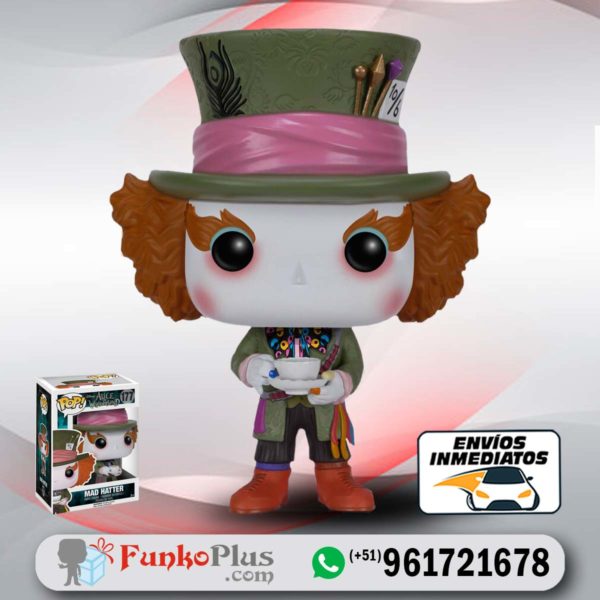 Funko Pop Disney Alicia en el País de las Maravillas Sombrerero Loco Johnny Depp