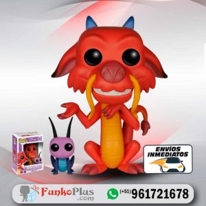 Funko Pop Disney Mulan Mushu y Grillo