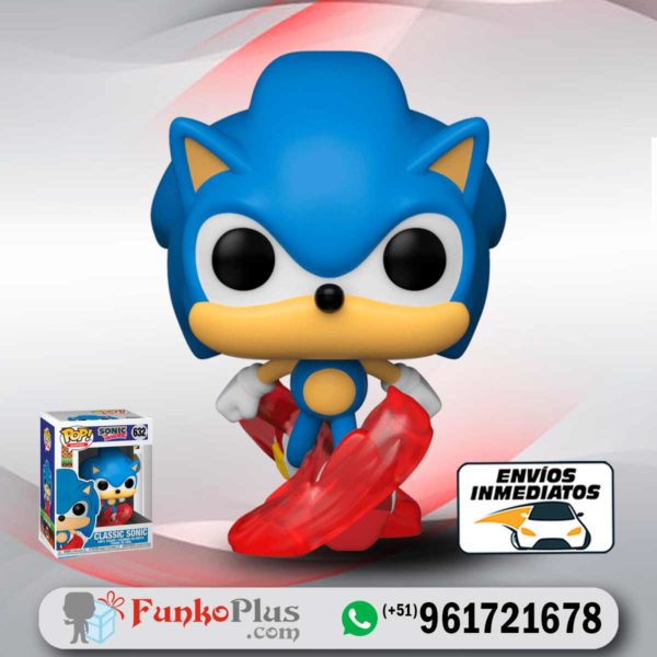 Funko Pop Sonic Clásico Corriendo