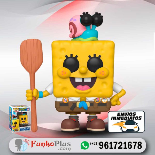 Funko Pop Bob Esponja y Caracol Gary