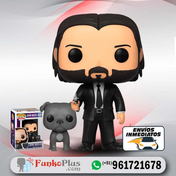 Funko Pop John Wick y Perro