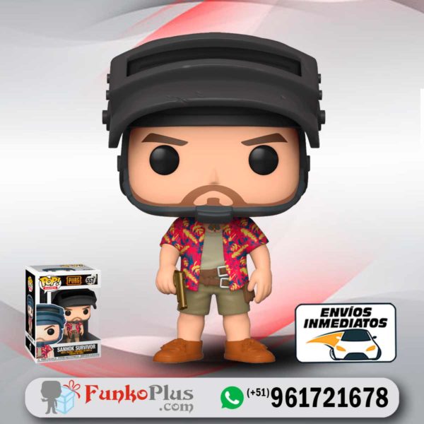 Funko Pop PUBG Superviviente Sanhok