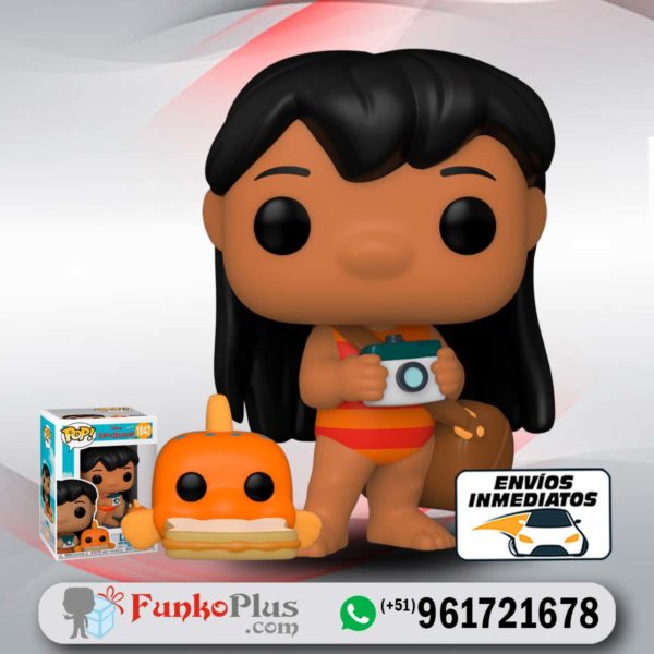 Funko Pop Disney Lilo y Stitch Lilo y Pato el pez