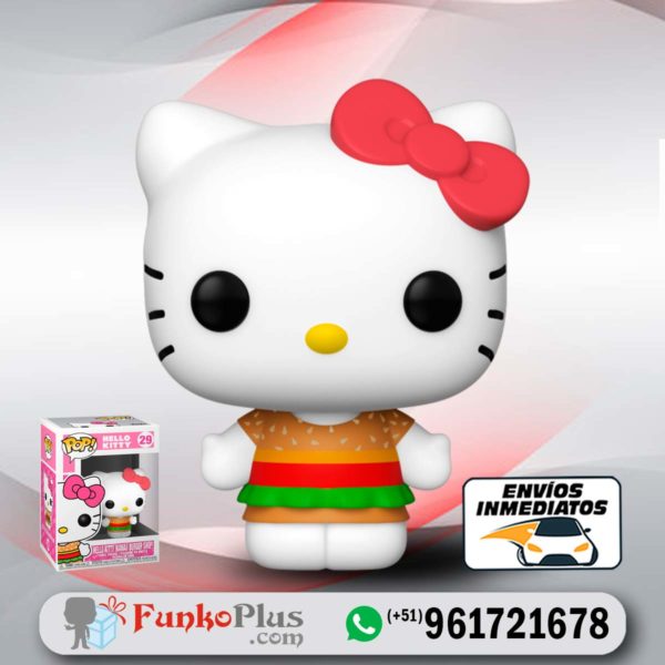 Funko Pop Hello Kitty Hamburguesa