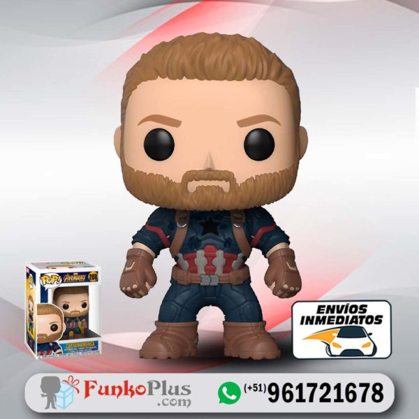 Funko Pop Marvel Avengers Infinity War Capitán América