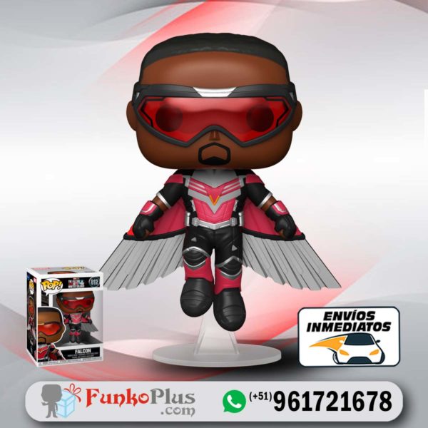 Funko Pop Marvel Falcon y Winter Soldier Falcon Volando