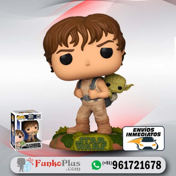 Funko Pop Star Wars Luke Skywalker y Yoda