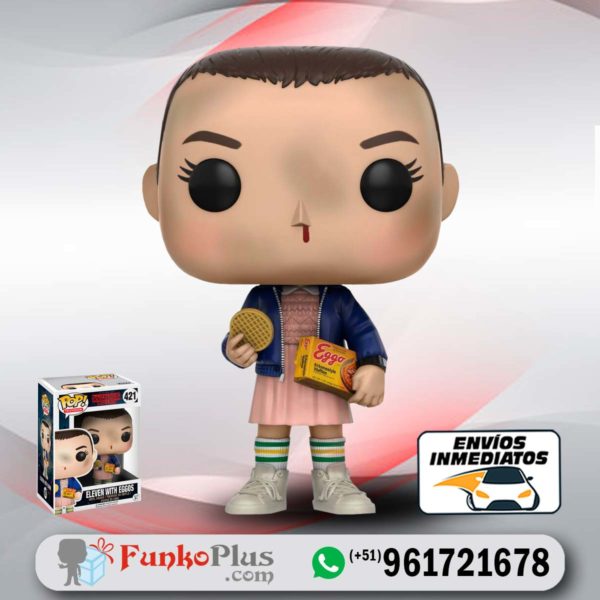 Funko Pop Stranger Things Eleven con Eggos