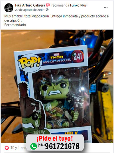 Comprar Funko Pop Perú