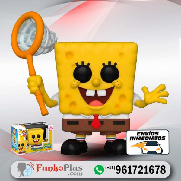 Funko Pop Bob Esponja con red