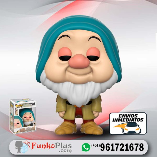 Funko Pop Disney Blancanieves y los 7 enanos Dormilón Sleepy