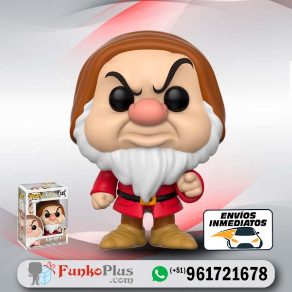 Funko Pop Disney Blancanieves y los 7 enanos Gruñón Grumpy