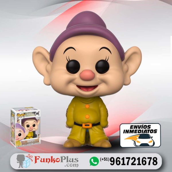 Funko Pop Disney Blancanieves y los 7 enanos Tontín Dopey