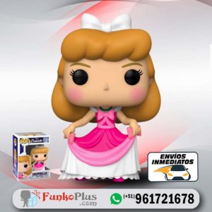 Funko Pop Disney Princesas La Cenicienta Vestido Rosa