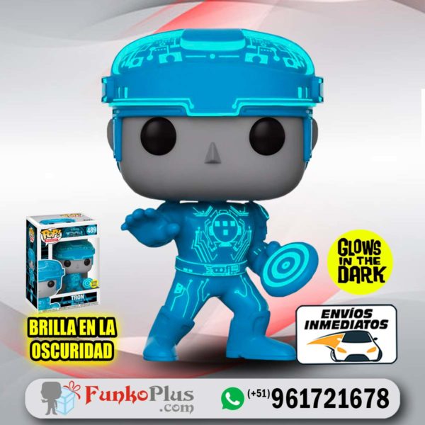 Funko Pop Disney Tron Glow Brilla en la Oscuridad