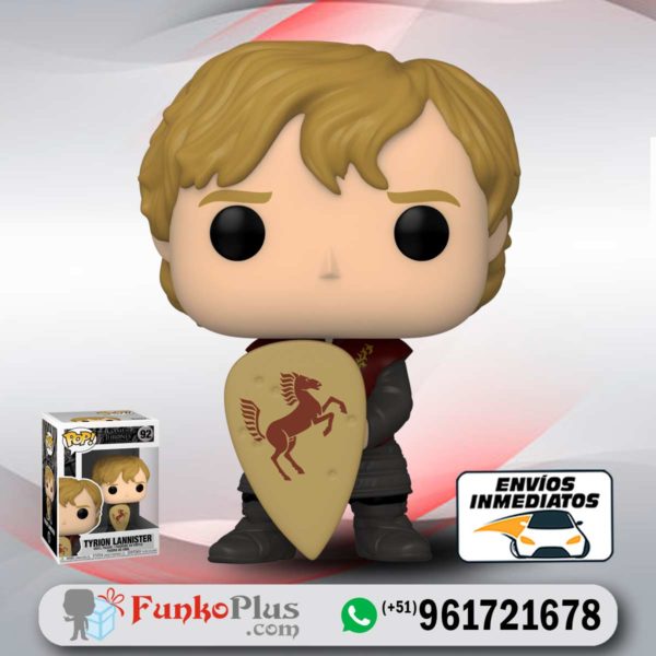 Funko Pop Juego de Tronos Tyrion con Escudo