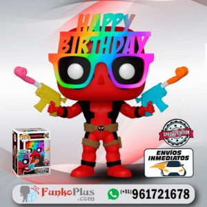 Funko Pop Marvel Deadpool Cumpleaños