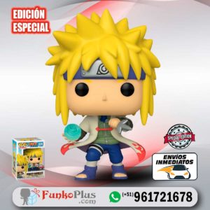 Funko Pop Naruto Minato Namikaze Rasengan papa de naruto cuarto hokage