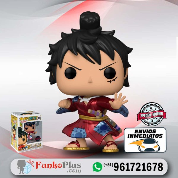 Funko Pop One Piece Monkey D Luffy Luffytaro Metálico