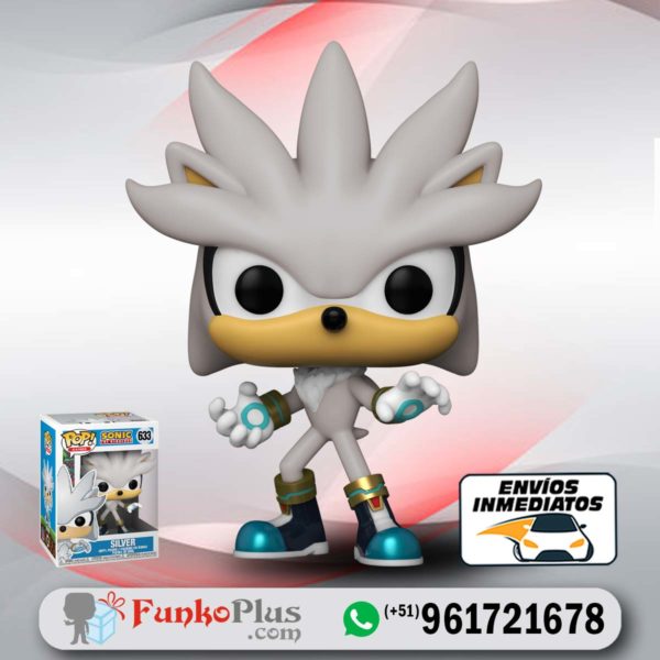 Funko Pop Sonic Silver el erizo