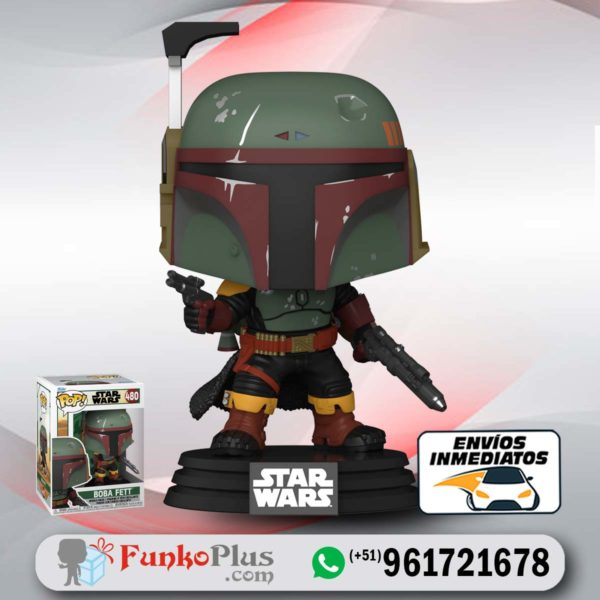 Funko Pop Star Wars El Libro de Boba Fett Boba Fett