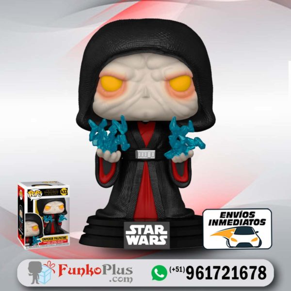 Funko Pop Star Wars Episodio 9 Emperador Palpatine