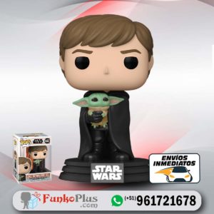 Funko Pop Star Wars Luke Skywalker y Grogu baby Yoda