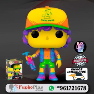 Funko Pop Stranger Things Dustin Black Light Glow