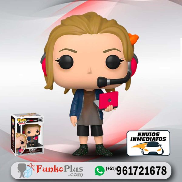 Funko Pop Big Bang Theory Penny con Laptop