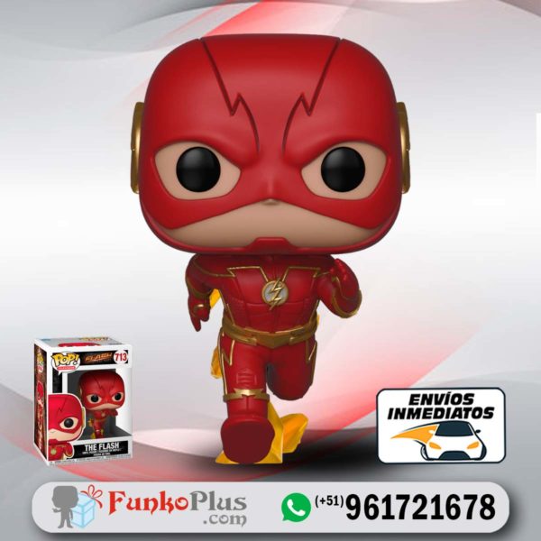 Funko Pop Dc Comics Flash Corriendo