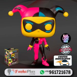 Funko Pop Dc Comics Harley Quinn Black Light Glow