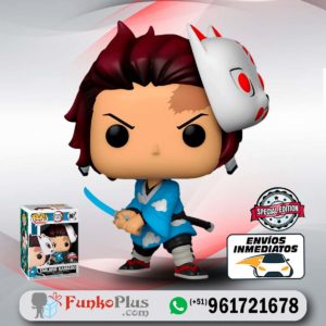 Funko Pop Demon Slayer Tanjiro con Máscara