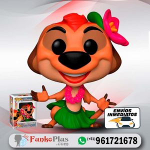 Funko Pop Disney Rey León Timón Luau